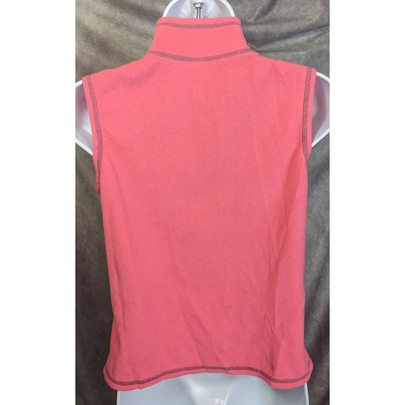 Old Navy Pink And Grey Fleece Vest - Picture 9 of 9